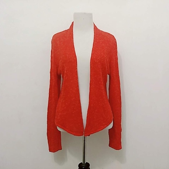 Eileen Fisher Sweaters - Eileen Fisher Open Front Cardigan Cotton Linen